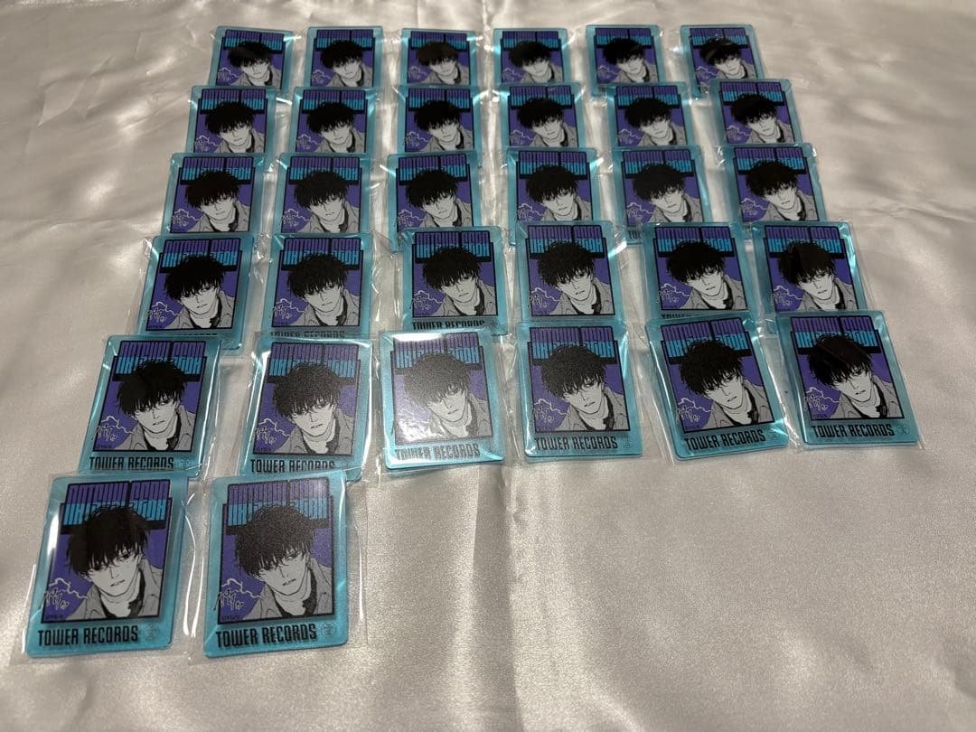 SAKAMOTO DAYS タワレコ アクリルバッジ 勢羽夏生 32点セット