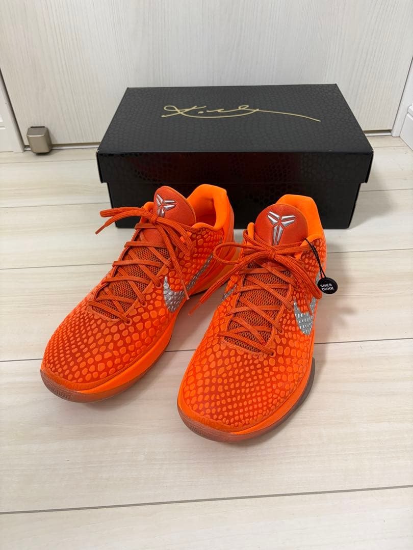 Kobe6 バスケットシューズ オレンジ