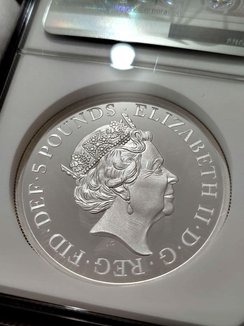 2021年 プレミアムブリタニア 2oz 銀貨