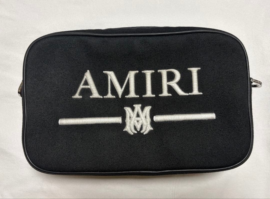 AMIRI アミリ キャンバス クロスボディバッグ